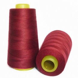 Polyester sewing thread