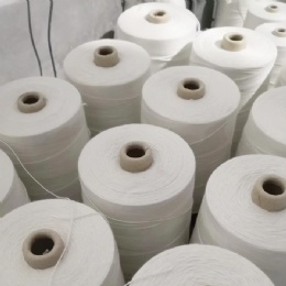 Polyester sewing yarn